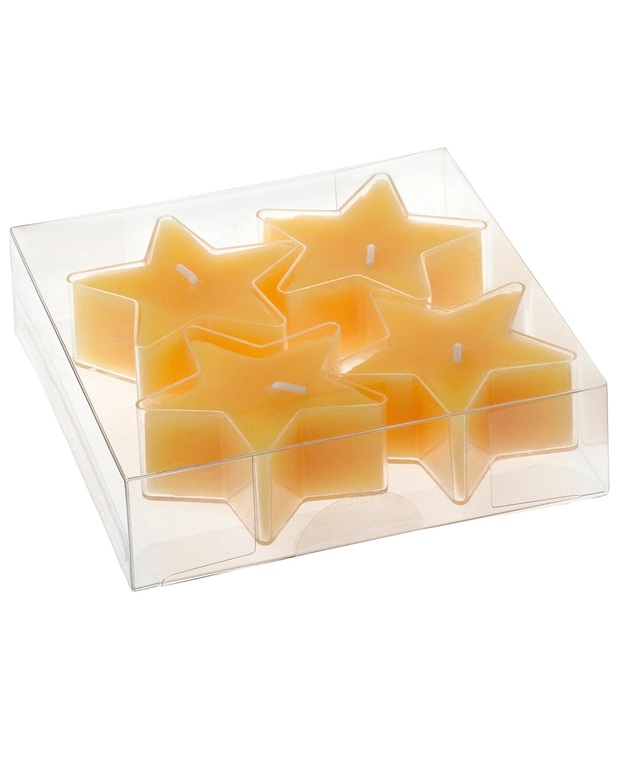 Stjerne Fyrfadslys Bivoks 4 STK - Suztain.no