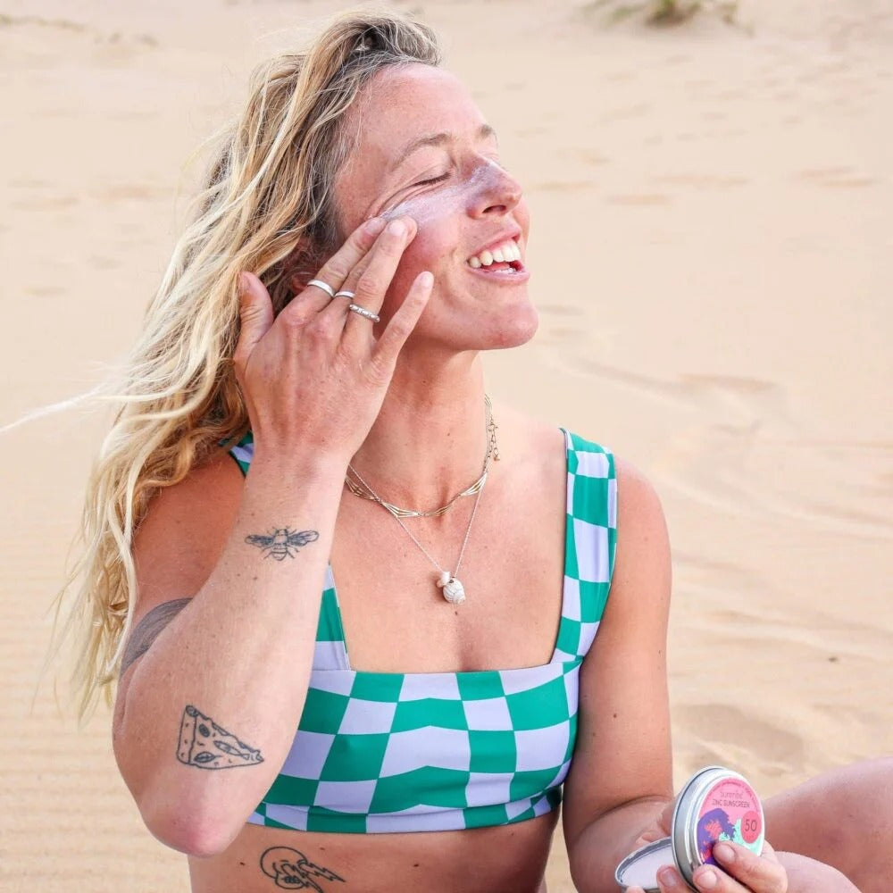 Suntribe Zinc Sunscreen Ltd. Edition solkrem SPF 50 - Cacao Tint