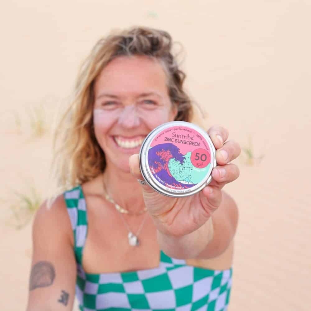 Suntribe Zinc Sunscreen Ltd. Edition solkrem SPF 50 - Cacao Tint