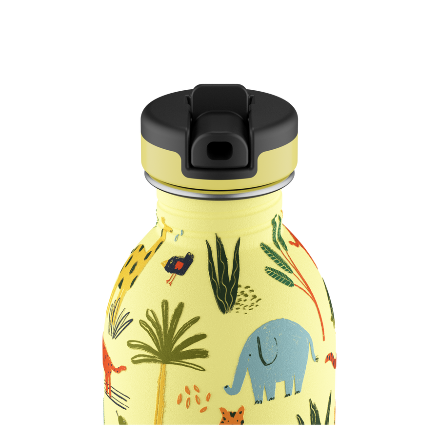 24Bottles Urban Drikkeflaske Barn 250 ml - Jungle Friends - Suztain.no