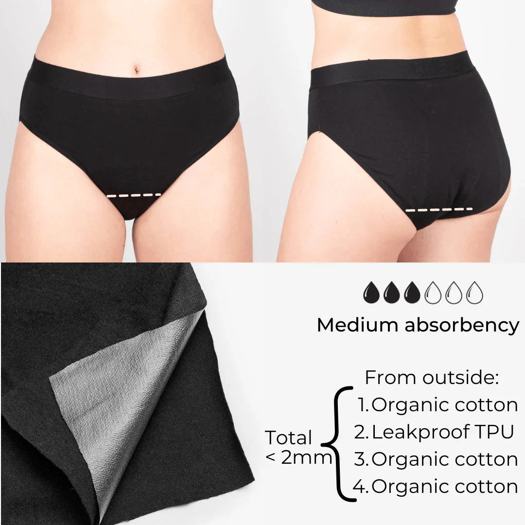 Comfydence Just Chillin Menstruasjonstruse – Medium Flow - Suztain.no