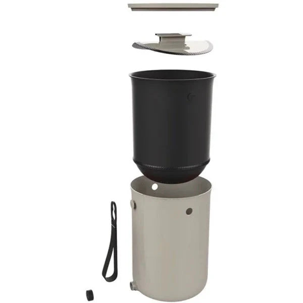 2 Bokashi Kompostbøtter 2.0 Startsett – Hvit - Suztain.no