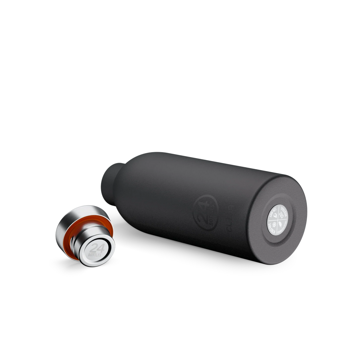 24Bottles Clima Drikkeflaske 500 ml - Tuxedo Black 24Bottles