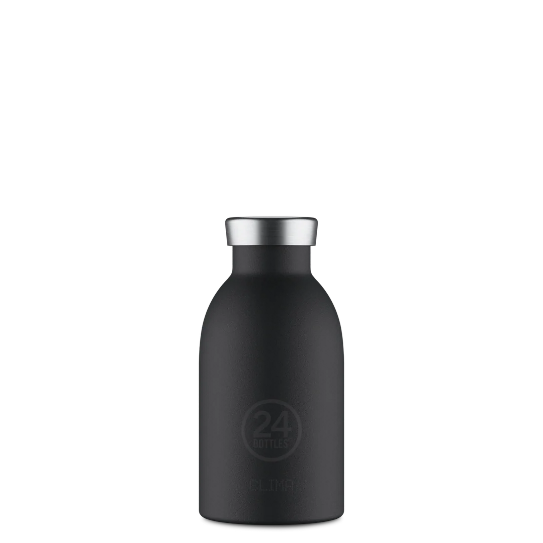 24Bottles Clima Drikkeflaske 330 ml - Tuxedo Black 24Bottles