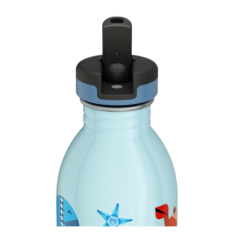 24Bottles Urban Drikkeflaske Barn 500 ml - Sea Friends - Suztain.no