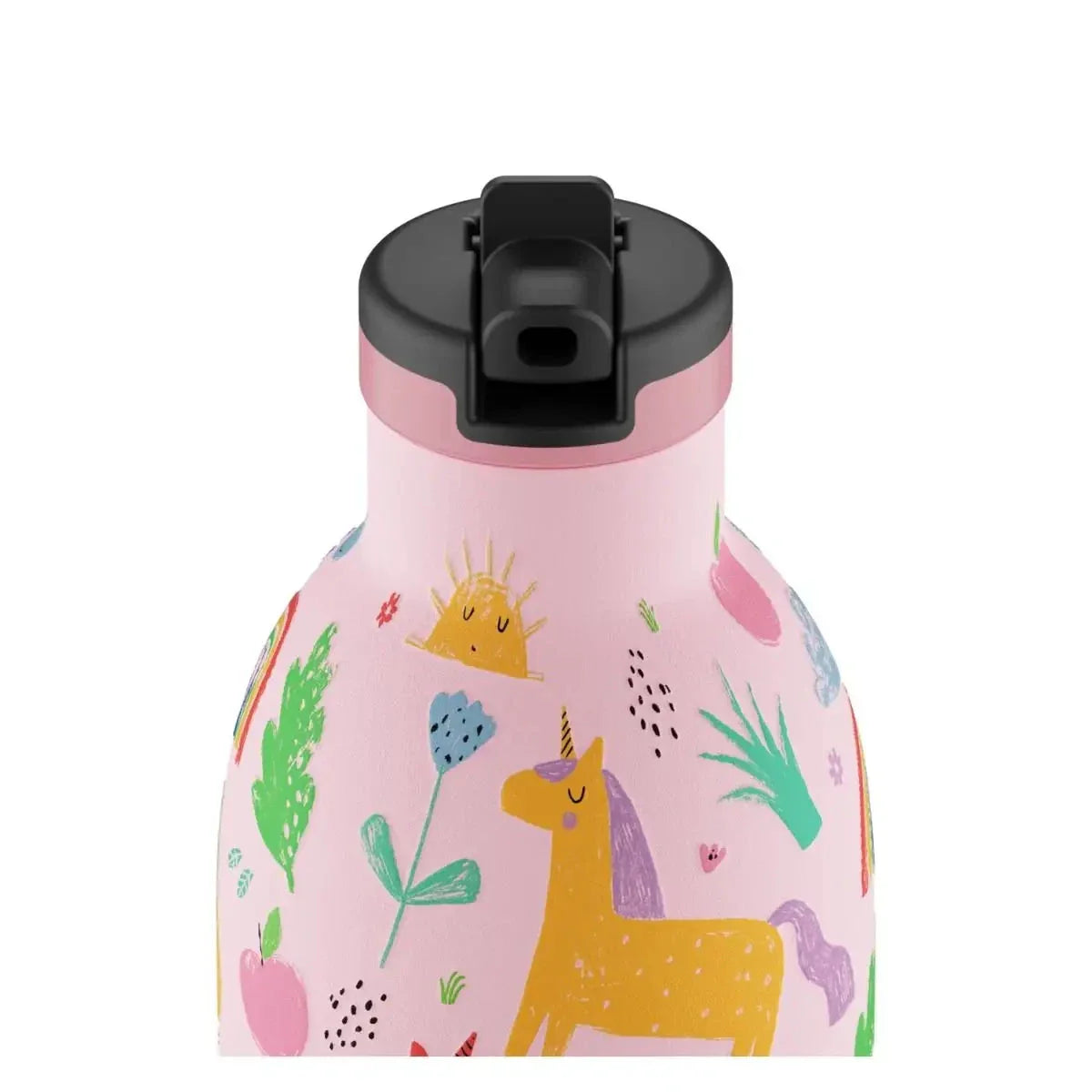 24 Bottles Clima drikkeflaske Sugerør Barn 330 ml - Magic Friends