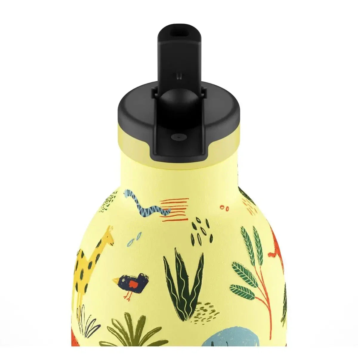 24 Bottles Clima drikkeflaske Sugerør Barn 330 ml - Jungle Friends