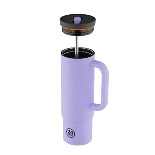 24 Bottles Termokop Sugerør 800 ML - Erica