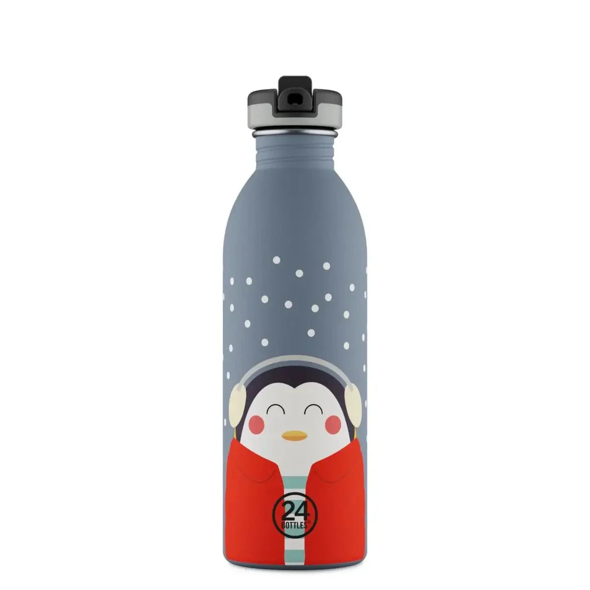 24 Bottles Urban Drikkedunk Børn 500 ml - Happy Penguin - Suztain.no