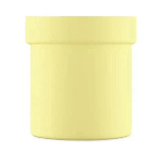 24Bottles Termokopp med sugerør 800 ml Citrus i rustfritt stål, sett forfra med lokket på