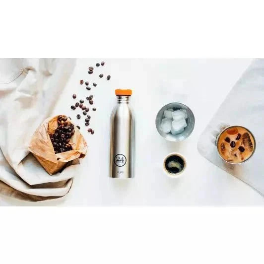24Bottles Urban Drikkeflaske 500ml - Steel - Suztain.no