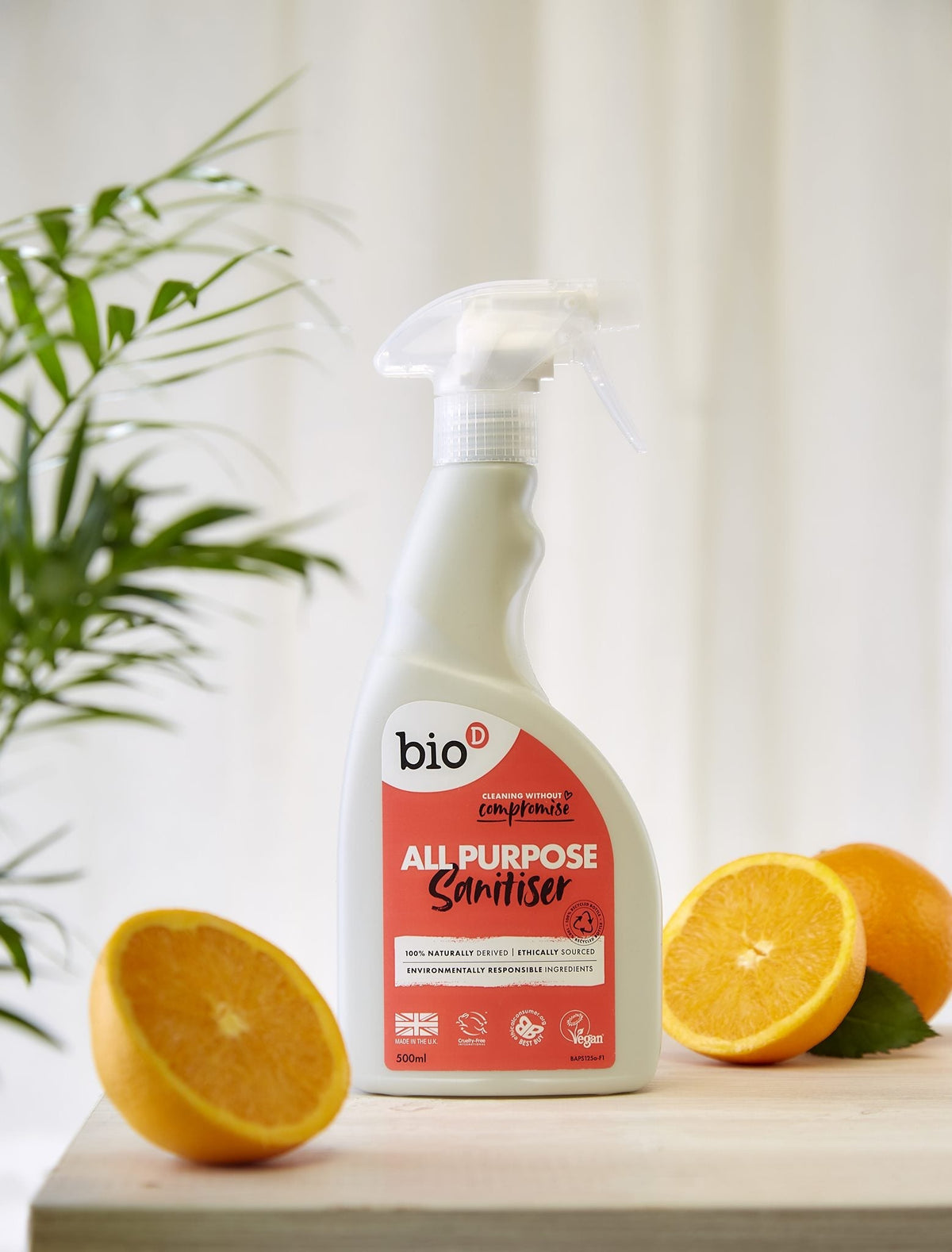 BIO-D Desinfiserende Rengjøringsspray - 500 ml