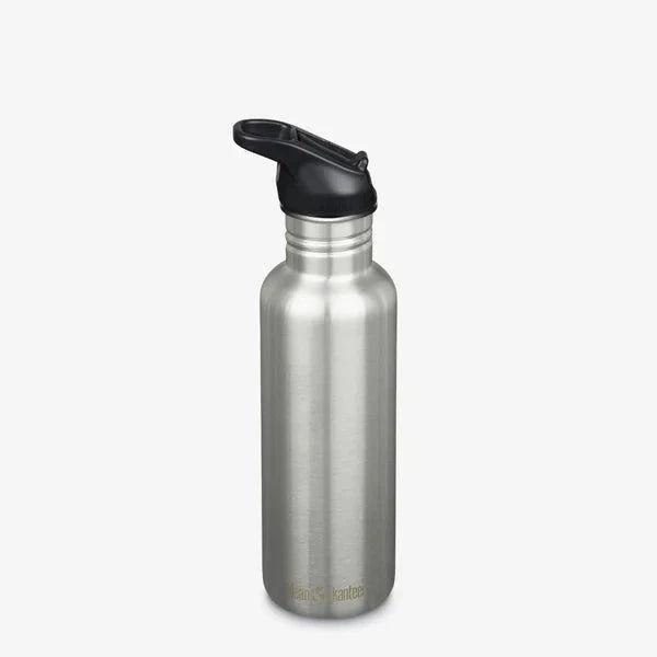 Klean Kanteen Drikkedunk 800ml Sugerør - Brushed Stainless