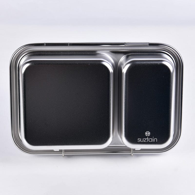 Suztain Matboks i Stål med 2 Rom - Lilla Suztain