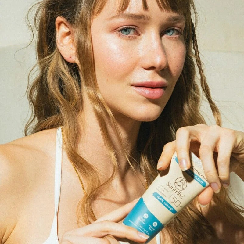 Suntribe All Natural Mineral Solkrem for Kropp & Ansikt SPF 50, 100 ml Suntribe