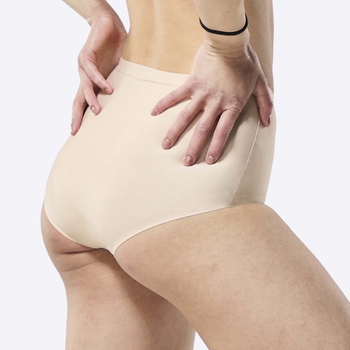 WUKA Stretch™ Boxer Short - Heavy Flow - Light Nude Wuka