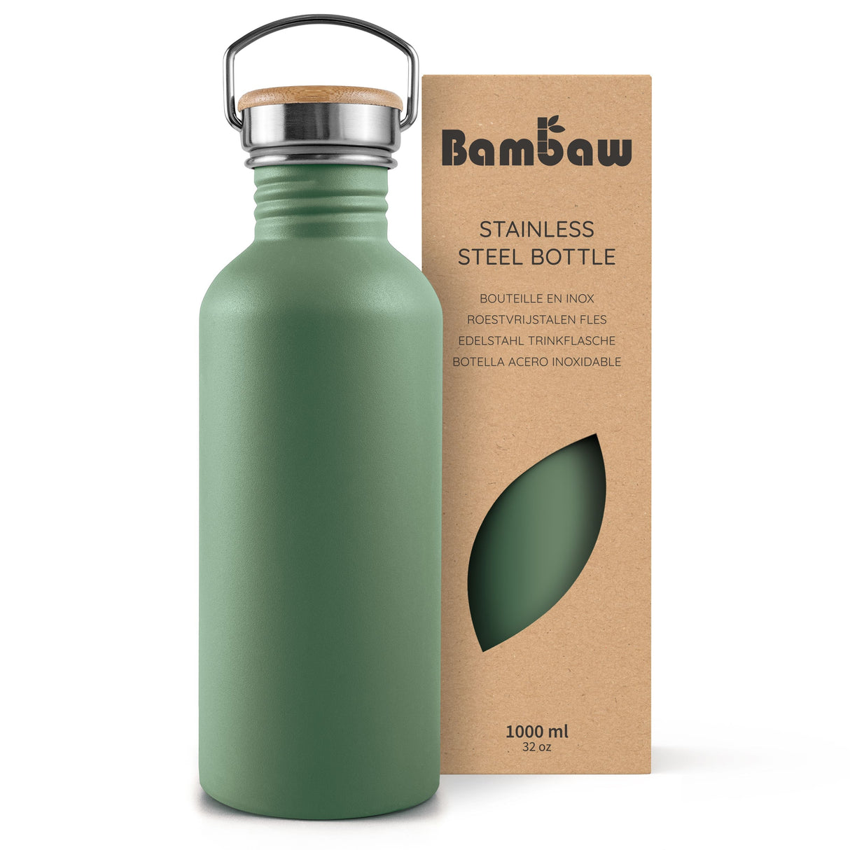 Bambaw Drikkedunk 1000 ML - Sage Green