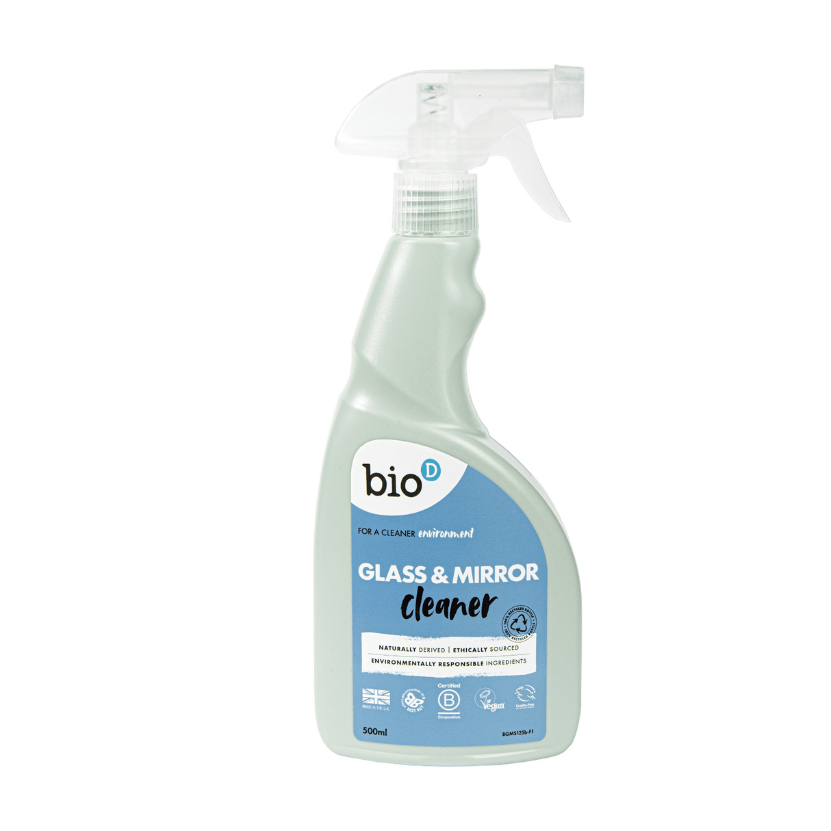BIO-D Rengjøringsspray til vindu og glass - 500 ml