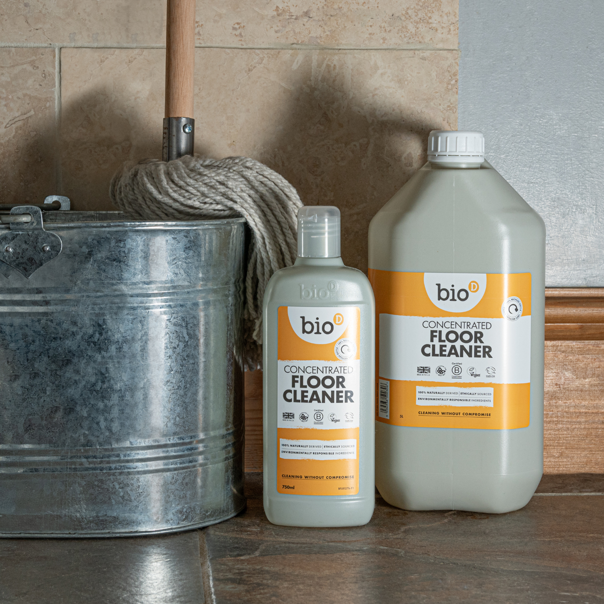 Bio-D Konsentrert Gulvrens - 750 ml - Suztain.no