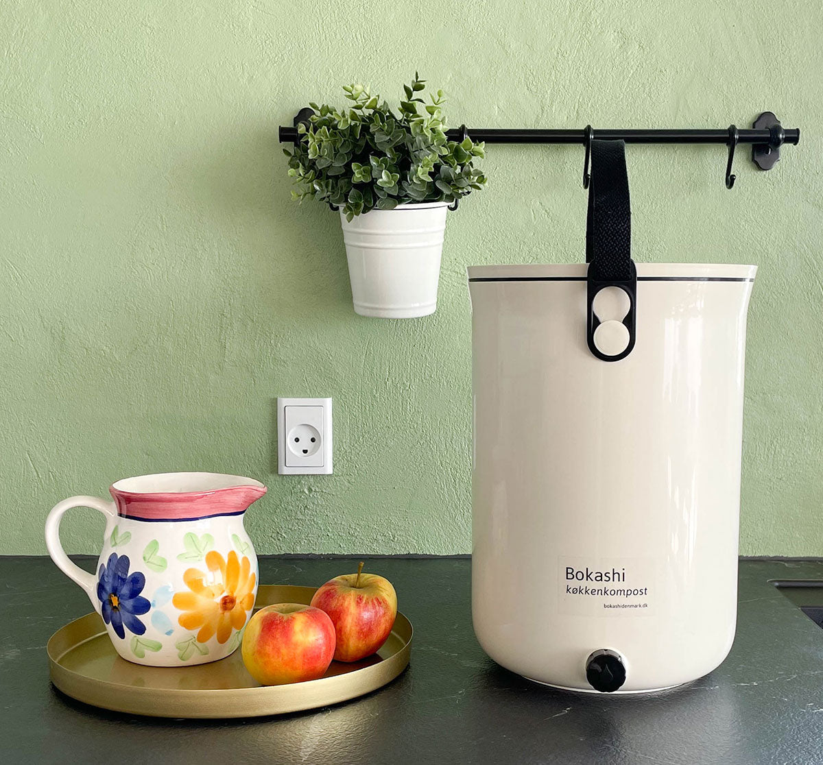 Bokashi Kompostbøtte 2.0 – Hvit - Suztain.no