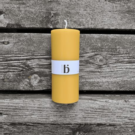 Bistad Kubbelys av 100% Bivoks - 14 cm Bistad