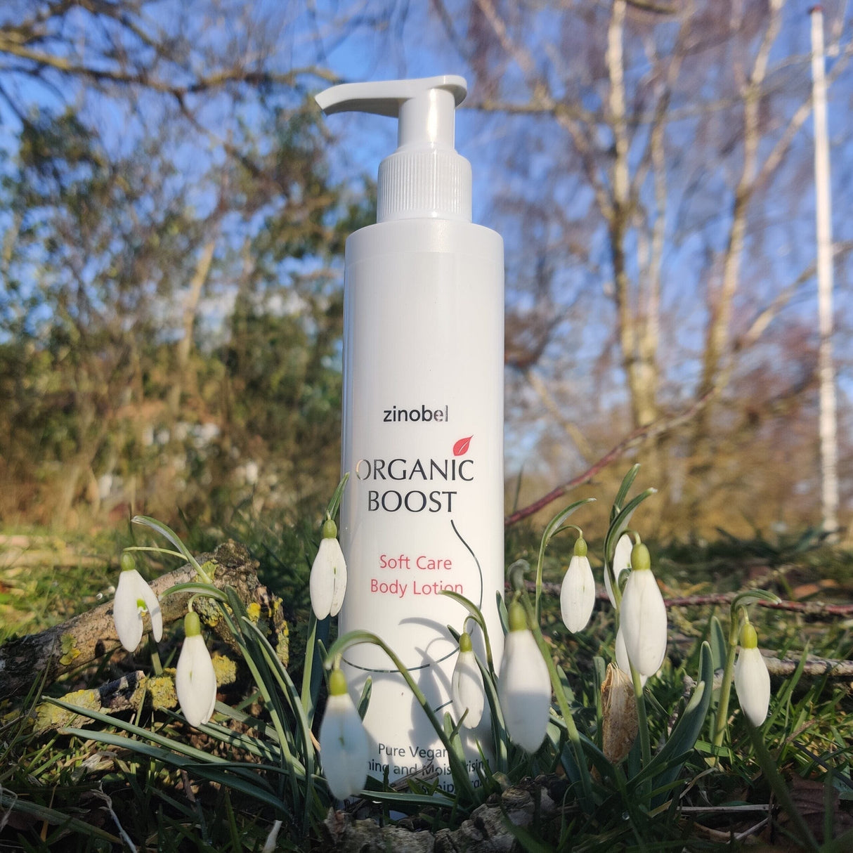 Zinobel - Organic Boost Body Lotion Soft Care - 200ml - Suztain.no