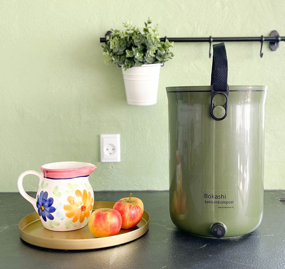 Bokashi Kompostbøtte 2.0 – Khaki - Suztain.no