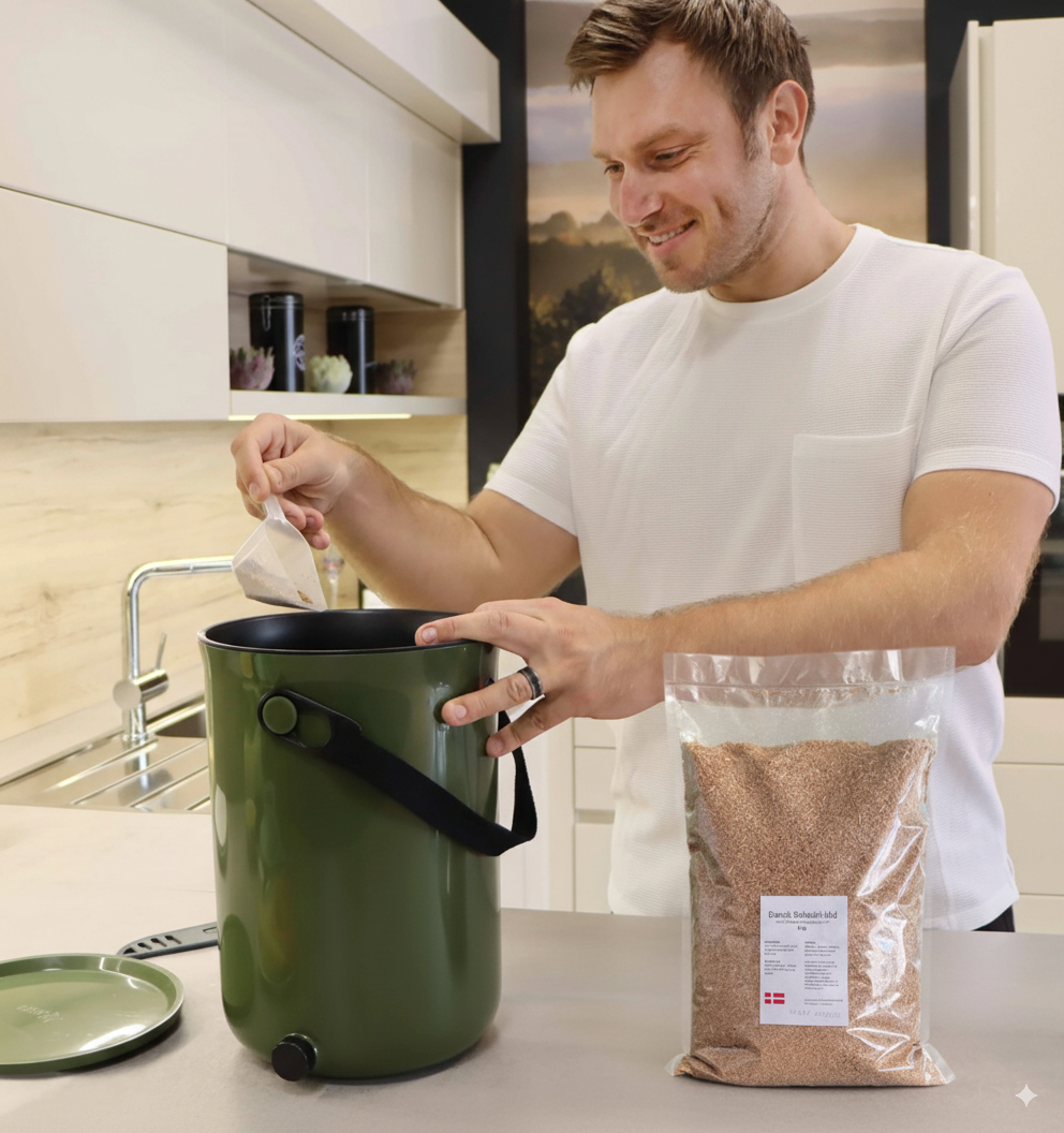 Bokashistrø - 1kg Bokashi