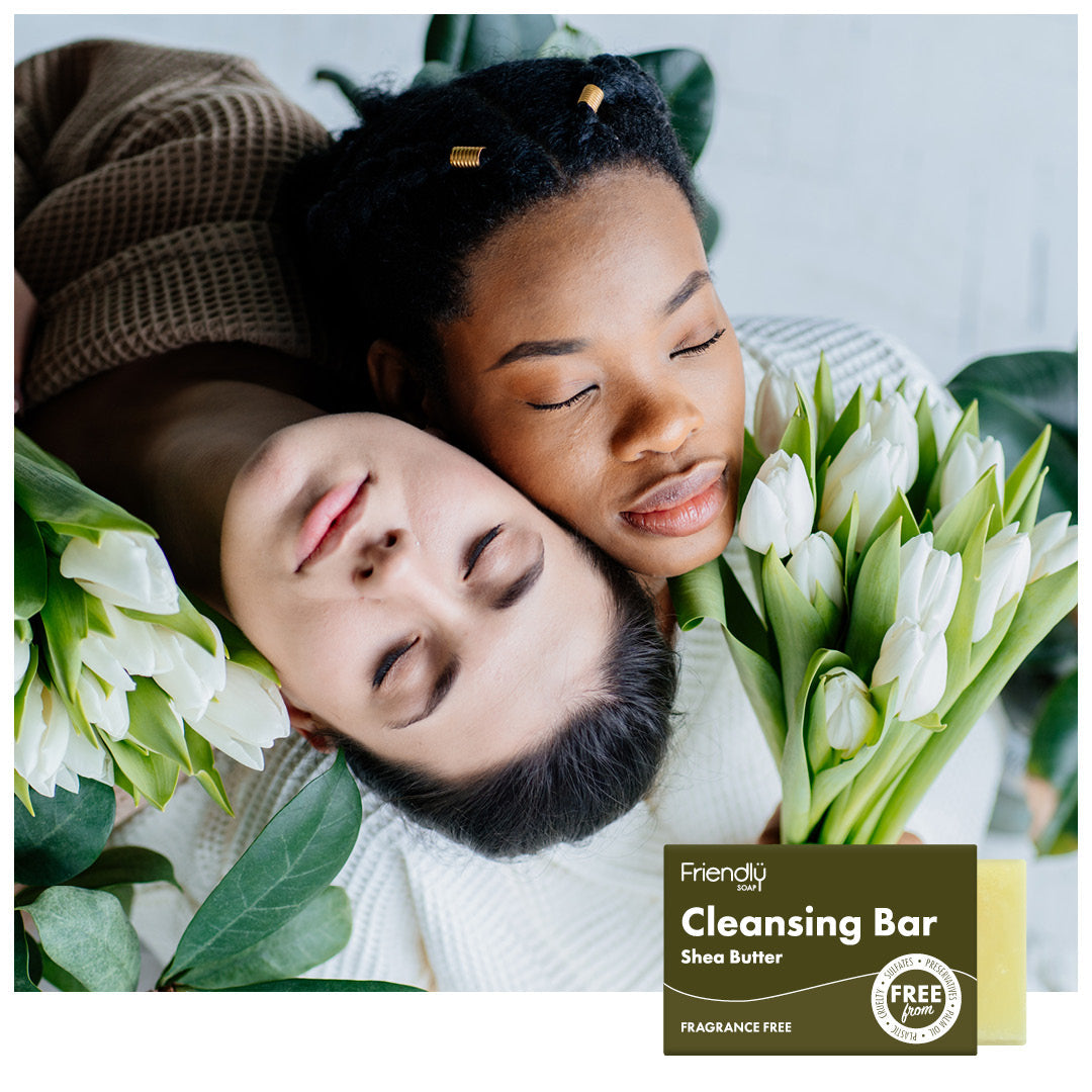 Friendly Ansiktssåpe - Shea Butter - 95 gram - Suztain.no