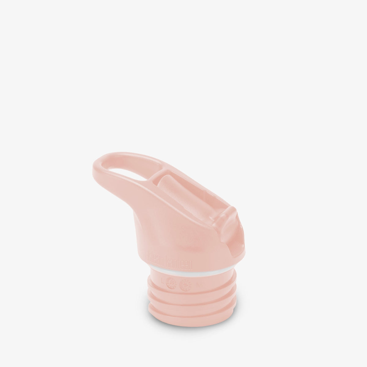 Klean Kanteen Classic Flip Seal Sport Cap uten sugerør i fargen Peach Parfait, fersken