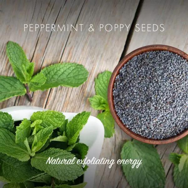 Friendly Såpestykke - Peppermynte & Valmue - 95 gram - Suztain.no