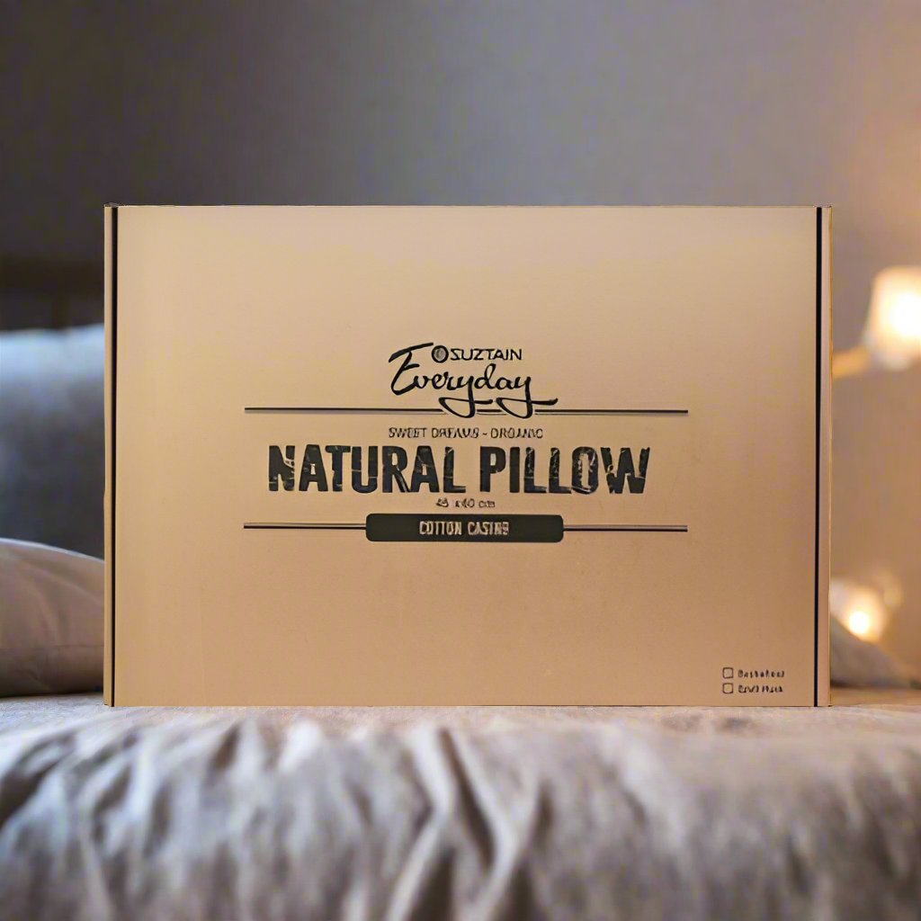 Suztain Hodepute - Økokologisk Bokhvete - (45x60 cm) - Suztain.no