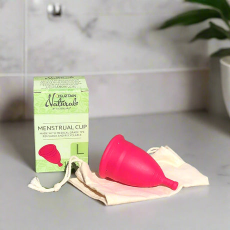 Menstruationskop - Str. L - Suztain.no