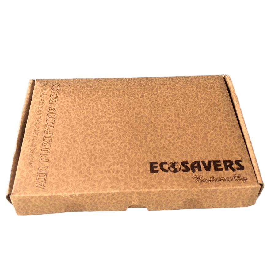 EcoSavers Luftrensingsposer i bambuskull – 3pk - Suztain.no