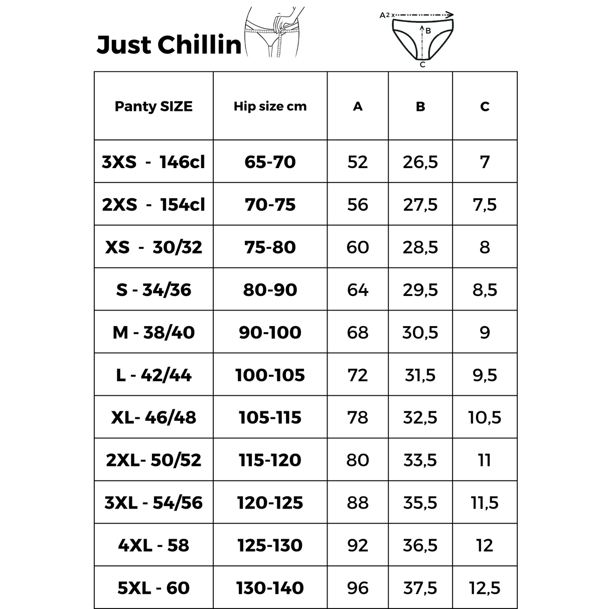 Comfydence Just Chillin Menstruasjonstruse – Medium Flow - Suztain.no