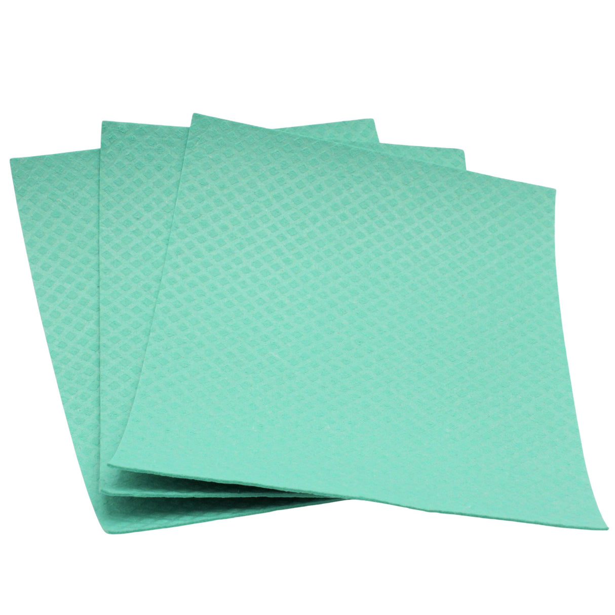 Suztain Oppvaskklut u/Mikroplast – Grønn XL (3 stk) - Suztain.no