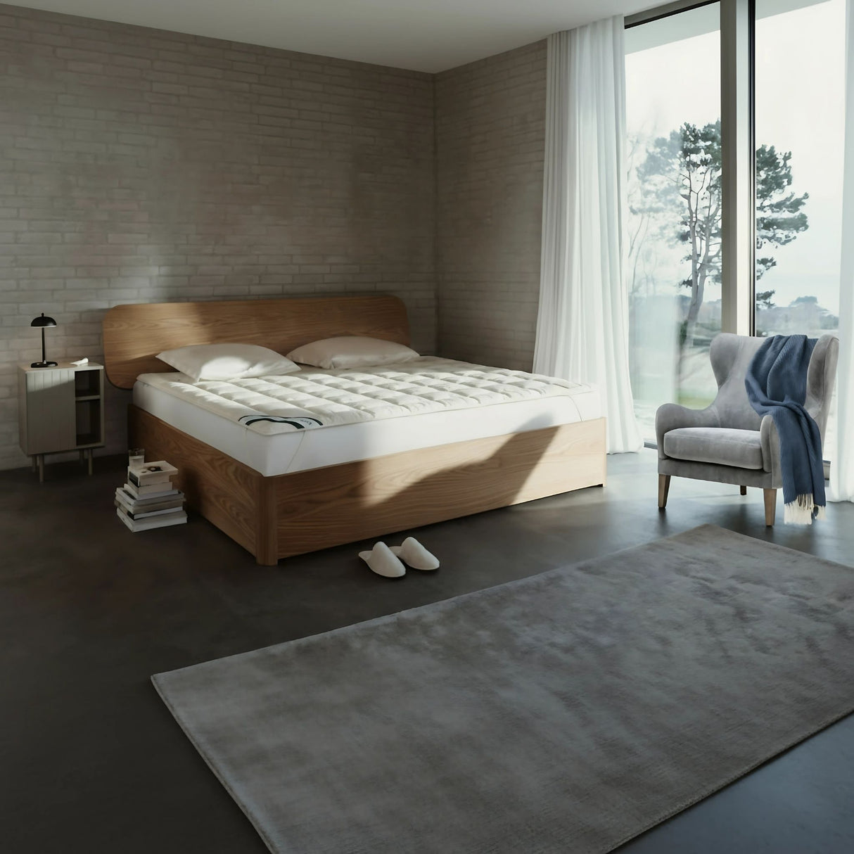 Læsø Ull overmadrass - 180x200 cm Læsø Garnspinderi