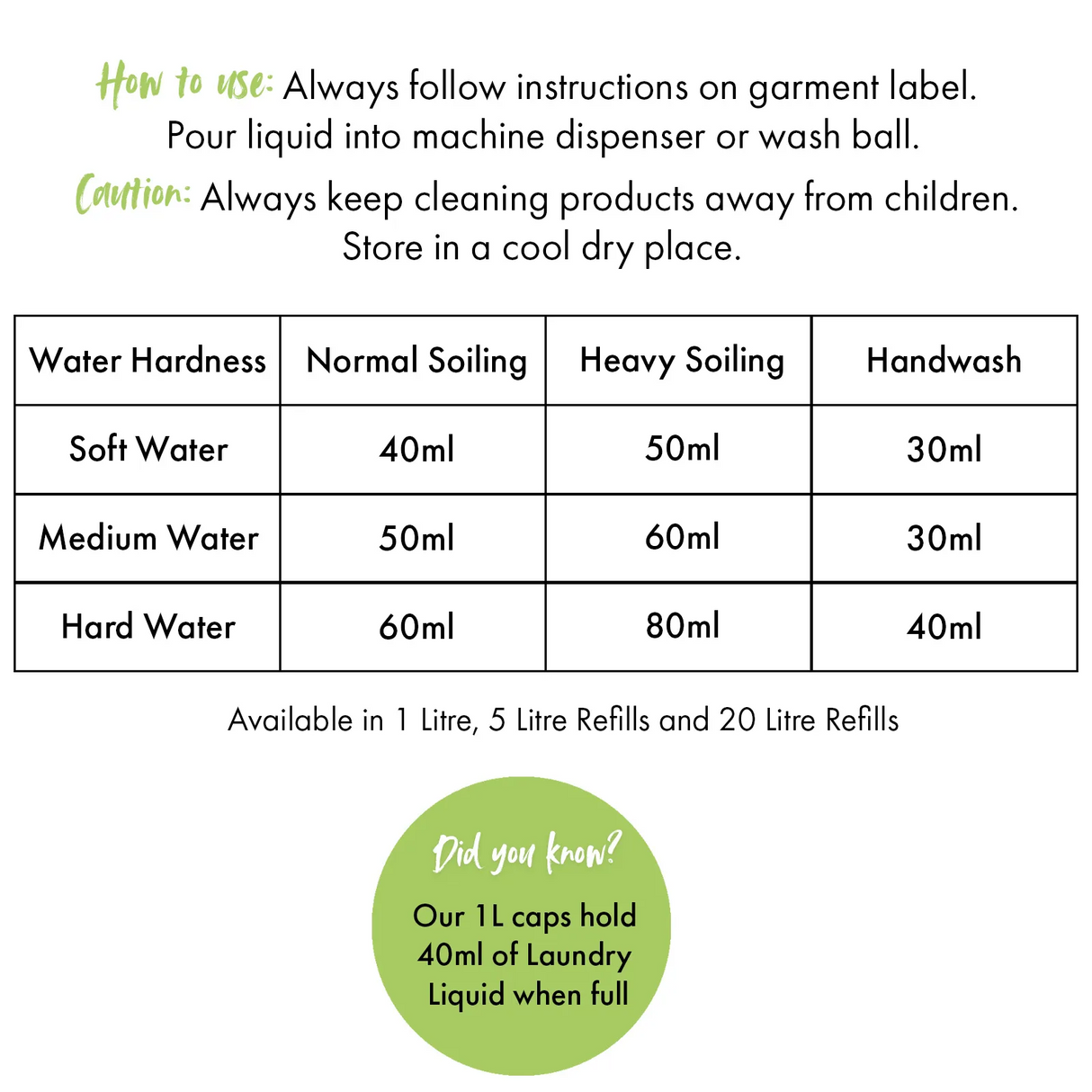 BIO-D Flytende vaskemiddel - Lavendelduft - 1 liter