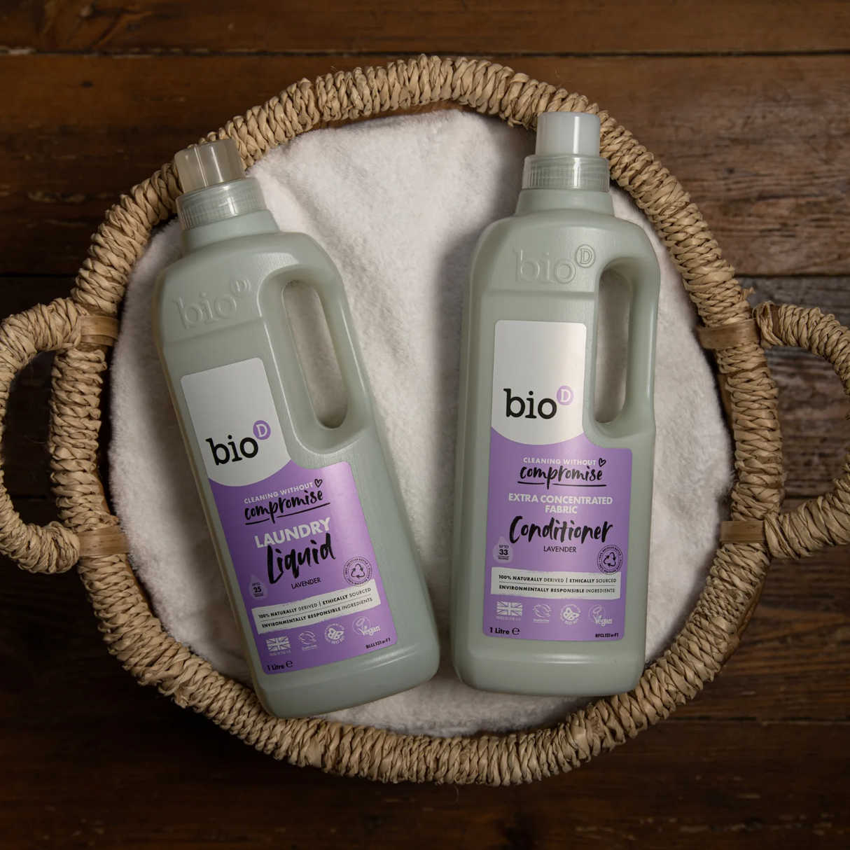 BIO-D Flytende vaskemiddel - Lavendelduft - 1 liter