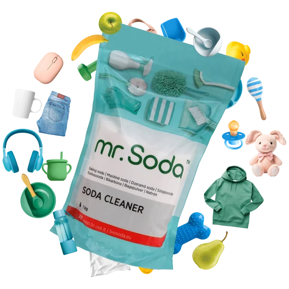 Mr. Soda Soda Cleaner rengjøringspulver, 1 kg (2)