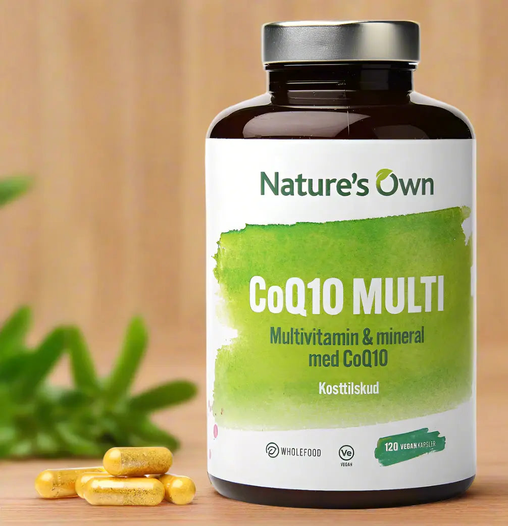 Nature's Own CoQ10 Multi - 120 kapsler - Suztain.no