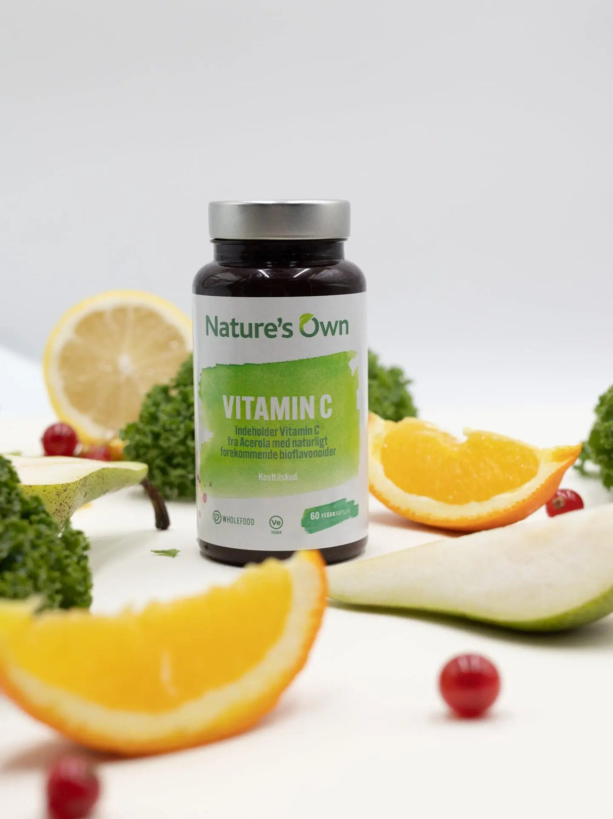 Nature's Own Vitamin C - 60 Kapsler - Suztain.no