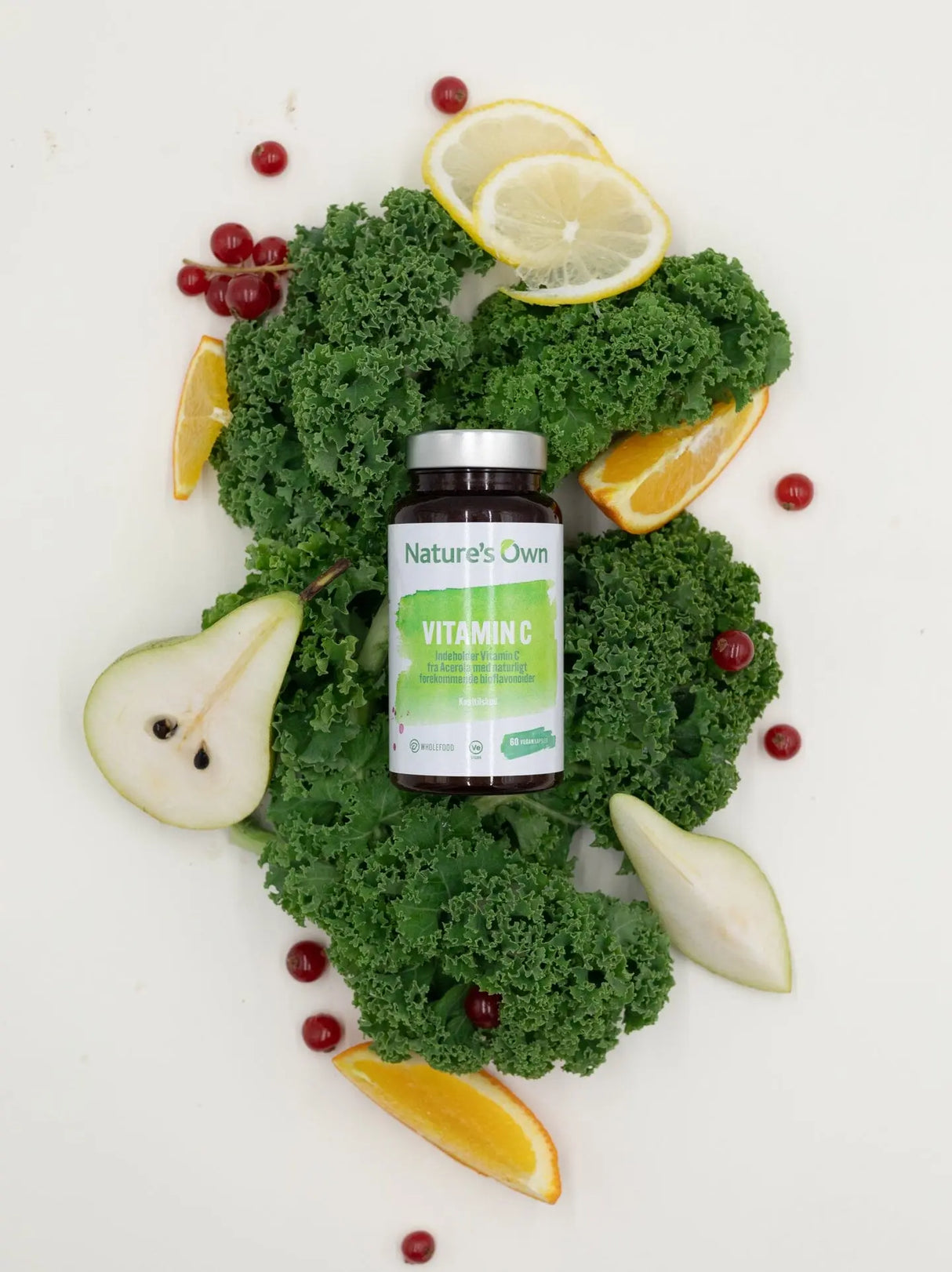 Nature's Own Vitamin C - 60 Kapsler - Suztain.no