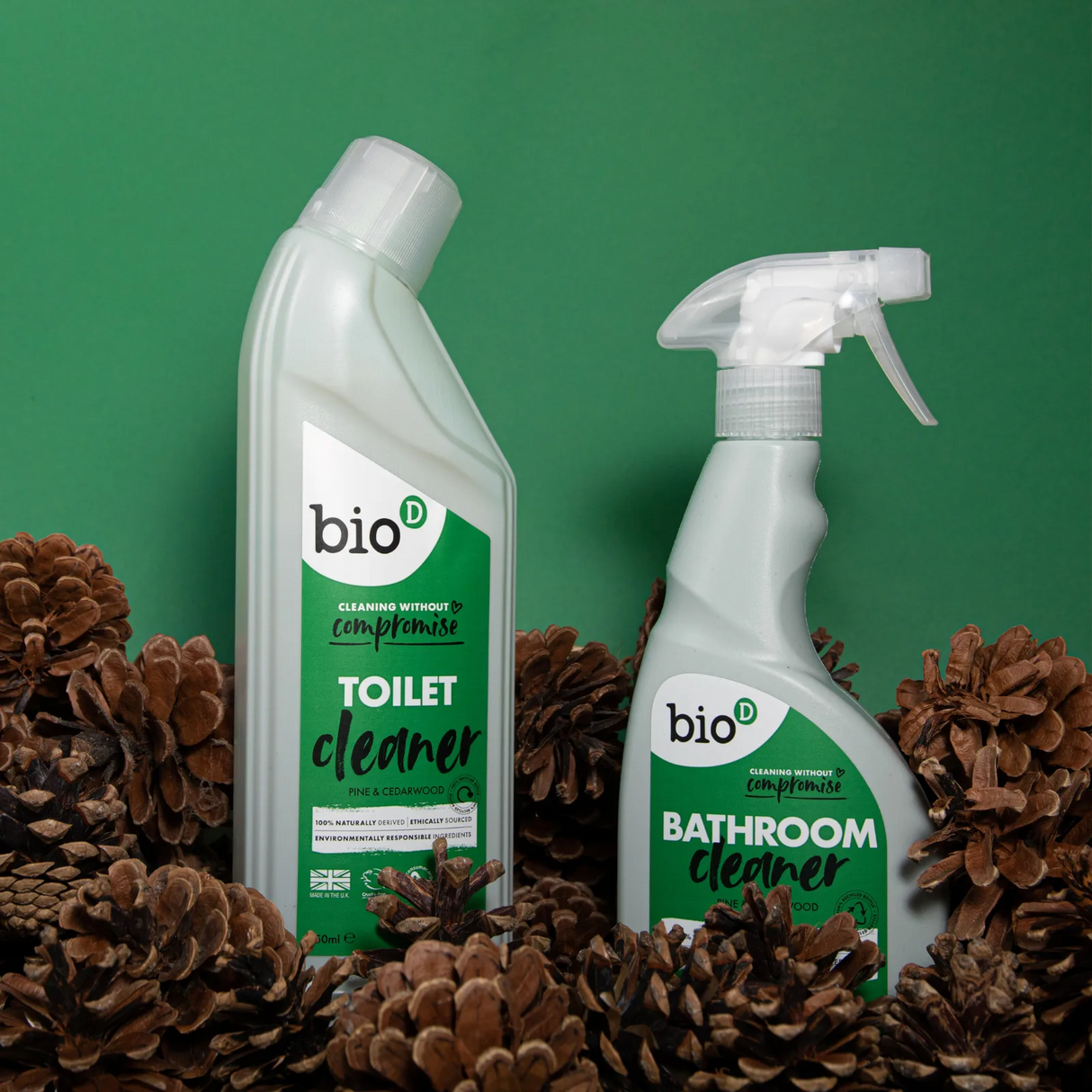BIO-D Toalettrens - Furu & Sedertre - 750ml