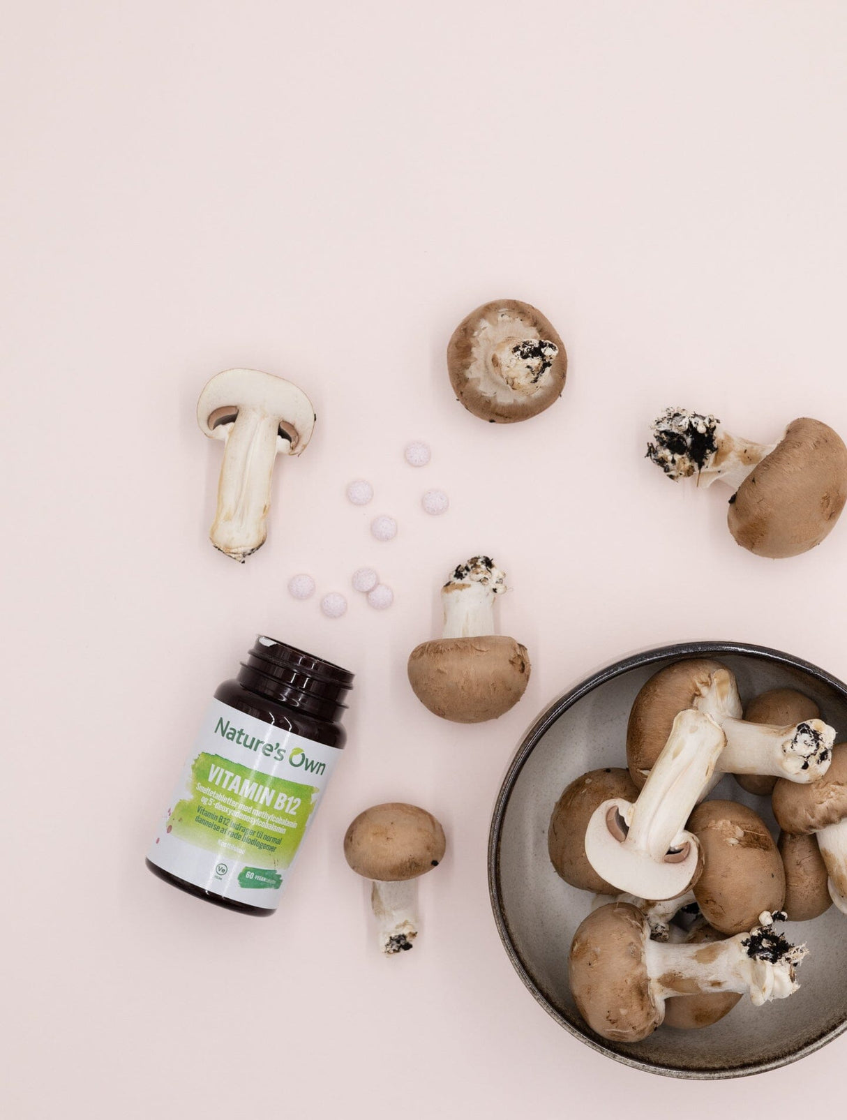 Nature's Own Vitamin B12 – 60 smeltetabletter - Suztain.no