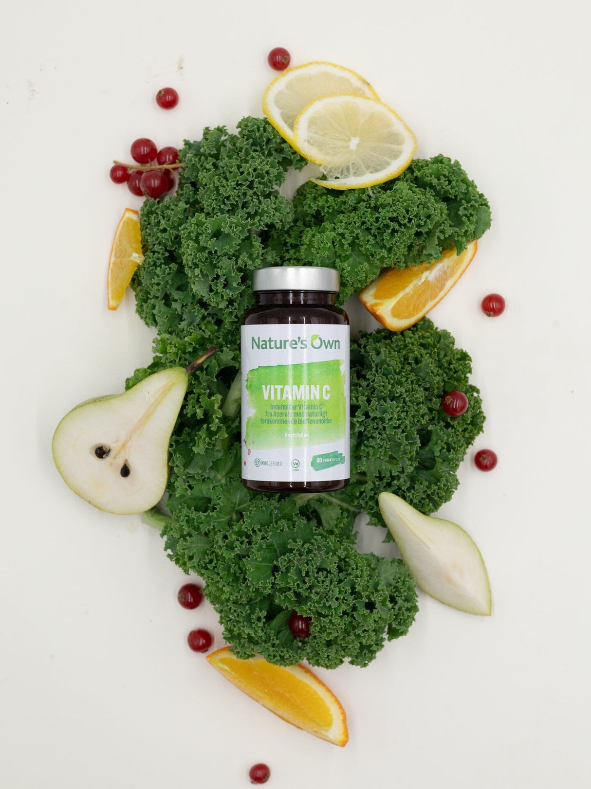 Nature's Own Vitamin C - 60 Kapsler - Suztain.no