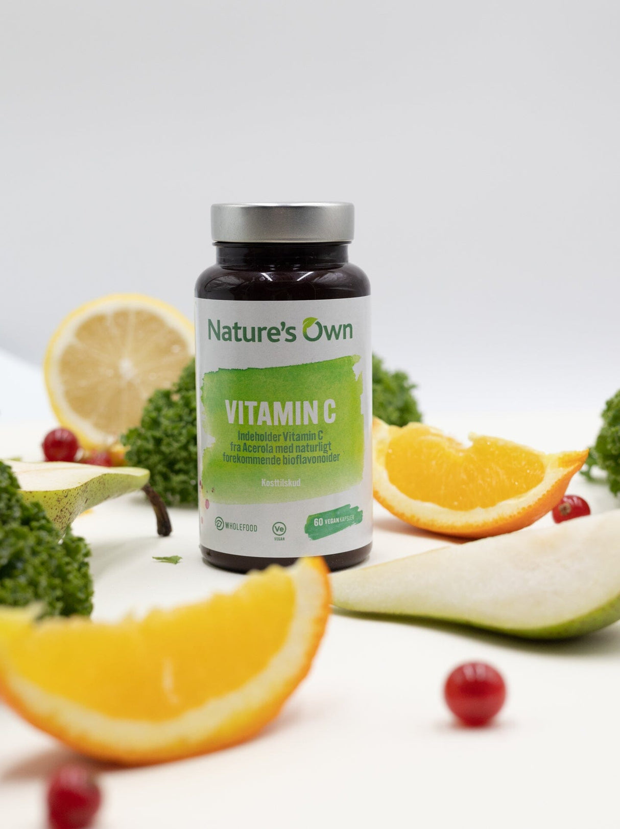 Nature's Own Vitamin C - 60 Kapsler - Suztain.no