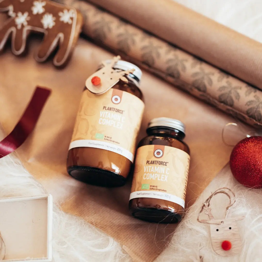 Plantforce Vitamin C Complex Pulver 100 gram - Suztain.no