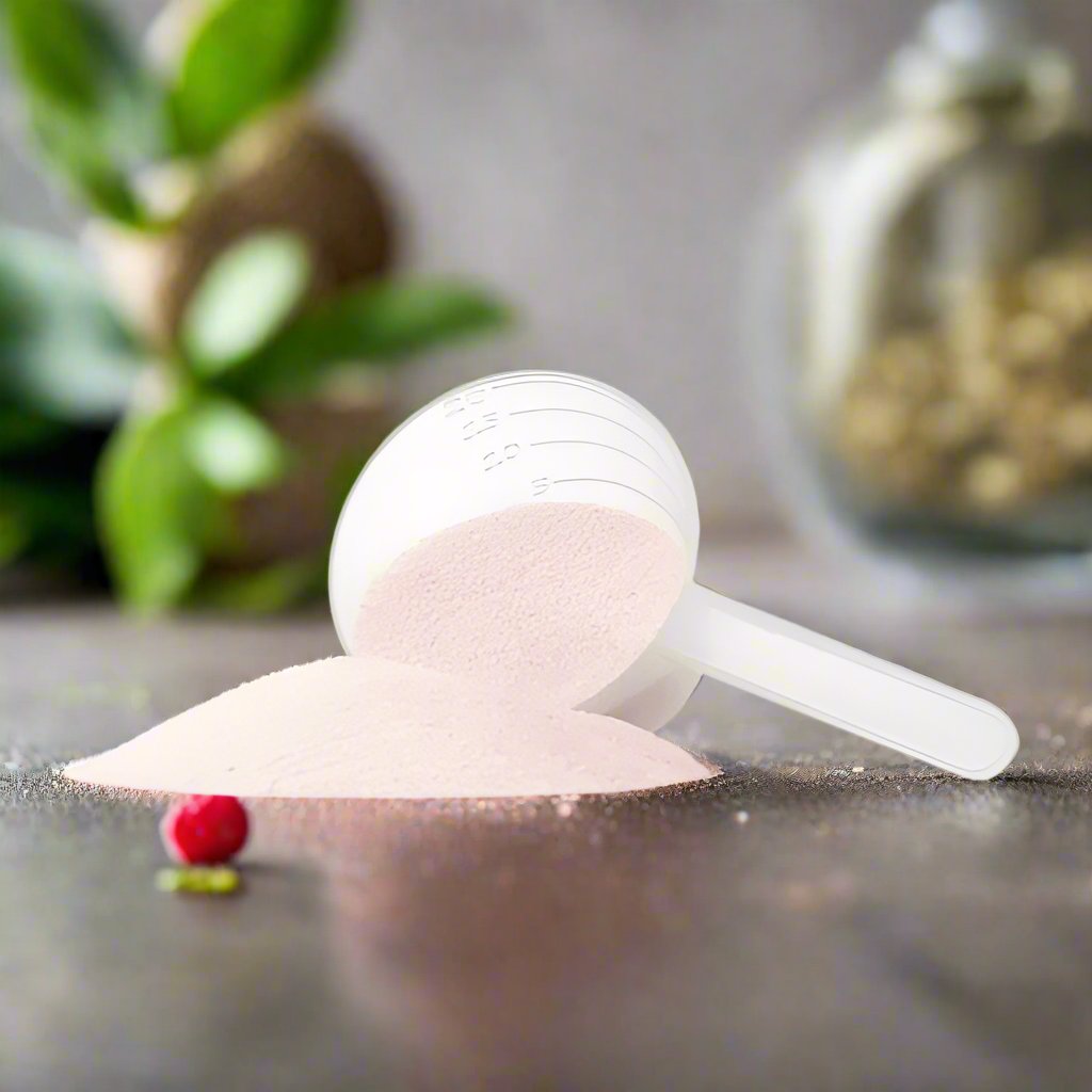 Plent Marine Collagen Bringebær - 300 g - Suztain.no