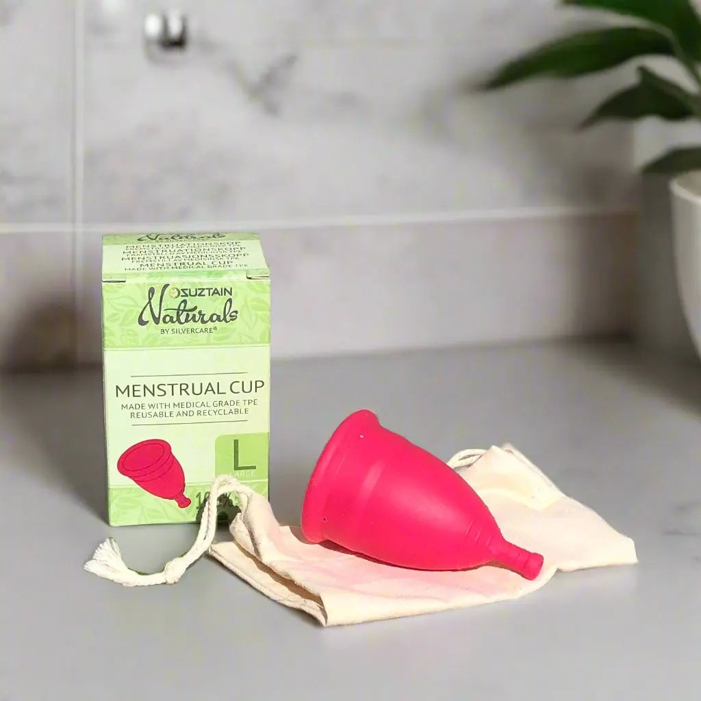 Menstruationskop - Str. L - Suztain.no